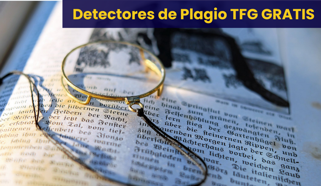 Detector de plagio TFG gratis