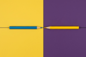 original y copia diferenciación visual